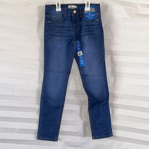 Jordache Girls Super Skinny Jeans Medium Blue Wash Size 8 Stretch Denim Pants